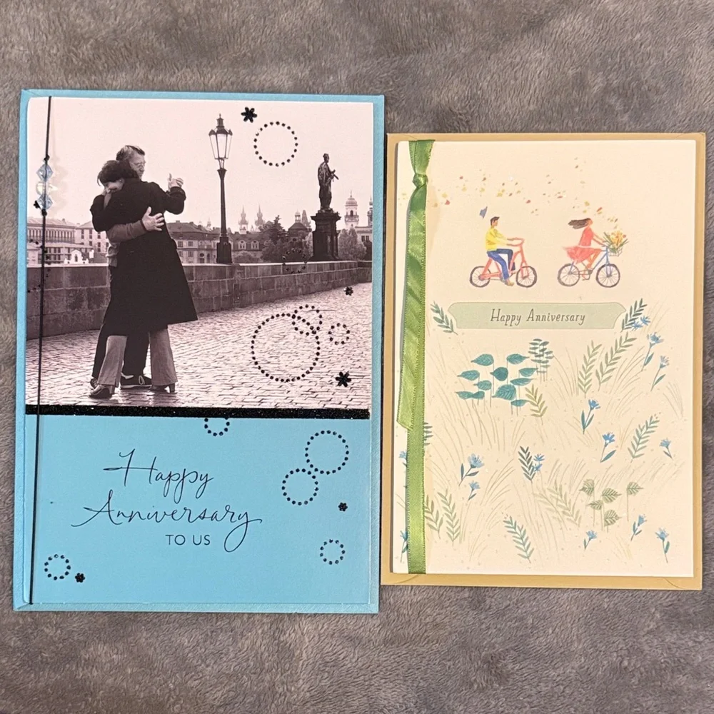 🌻 Bundle of 2 Hallmark Anniversary Cards